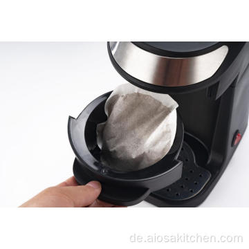 Kaffeemaschine Verwenden Sie den gemahlenen Kaffee-loser Blatt-Tee